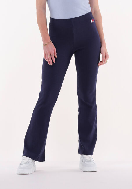 Dunkelblau TOMMY JEANS Legging RIB BADGE FLAIR LEGGING - large