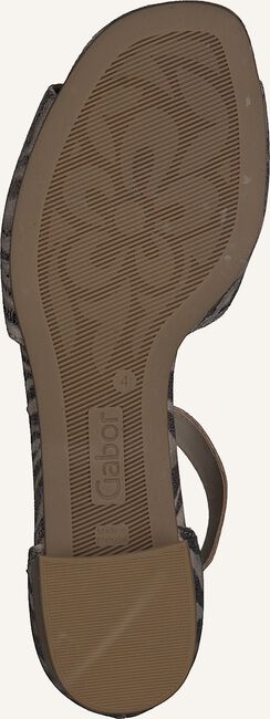 Beige GABOR Flache Sandalen 723 Beige GABOR Flache Sandalen 723 - large