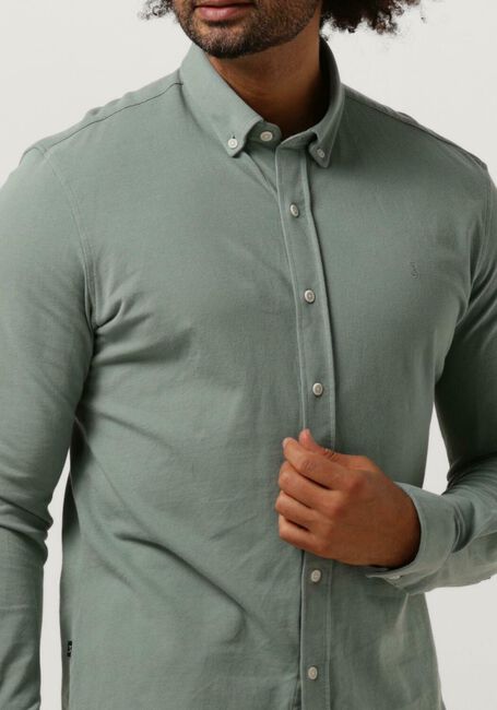 Grüne BUTCHER OF BLUE Overshirt ROBBINS CLEAN PIQUE SHIRT - large