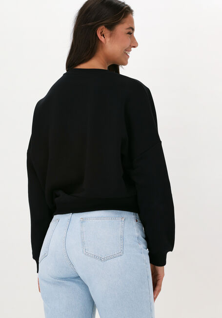 Schwarze COLOURFUL REBEL Sweatshirt DREAMER PATCH DROPPED SHOULDER - large