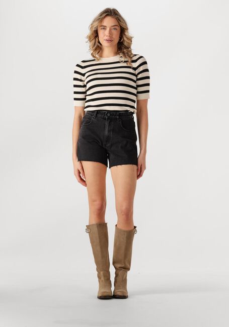 Schwarze ABRAND JEANS Kurze Hosen VENICE SHORT HEIDI - large