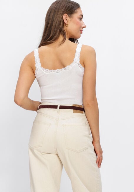 Wei&szlig;e ROSEMUNDE Top BABETTE DEEP BACK SILK TOP - large