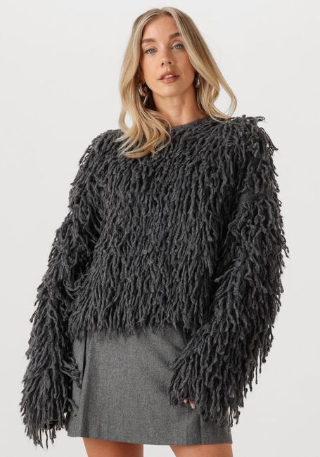 Dunkelgrau EDITED Pullover BO ALPACA WOOL JUMPER (GRS) - large