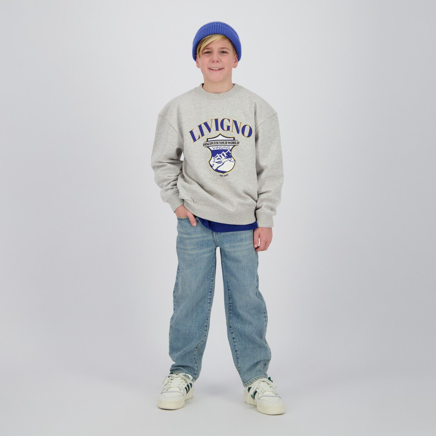 Hellgrau VINGINO Pullover NURI - large