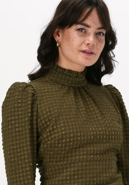 Grüne NOTES DU NORD Blusen BRANDIE BLOUSE - large