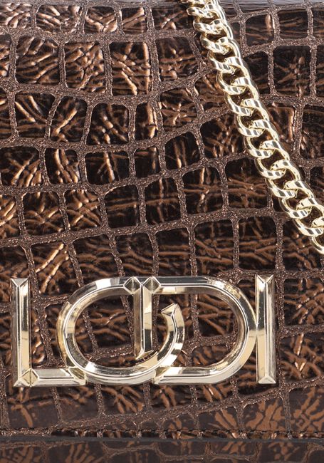 Bronzefarbene LODI Clutch L1202 - large