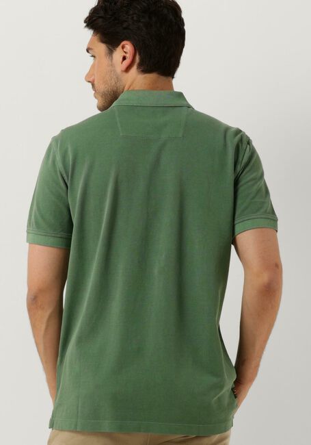 Grüne PME LEGEND Polo-Shirt SHORT SLEEVE POLO PIQUE GARMENT DYE - large