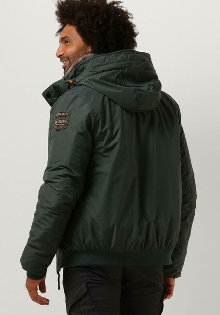 Gr&uuml;ne PME LEGEND Jack BOMBER JACKET ICE STRIPER 4.0 DEWSTER - large