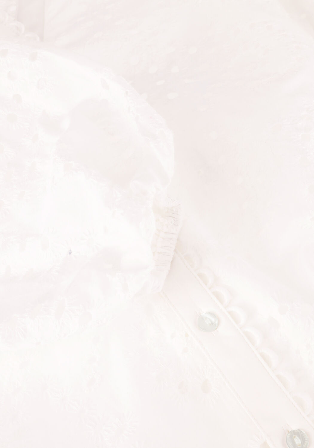 Wei&szlig;e CO'COUTURE Blusen GISELLECC ANGLAISE V-SHIRT - large