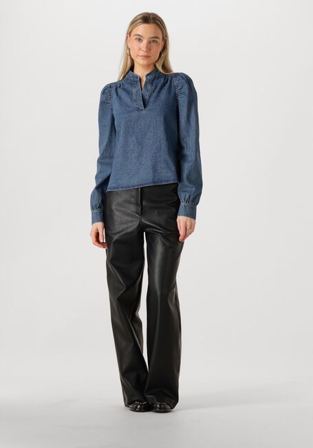 Blaue NEO NOIR Blusen ROSSLYN DENIM BLOUSE - large