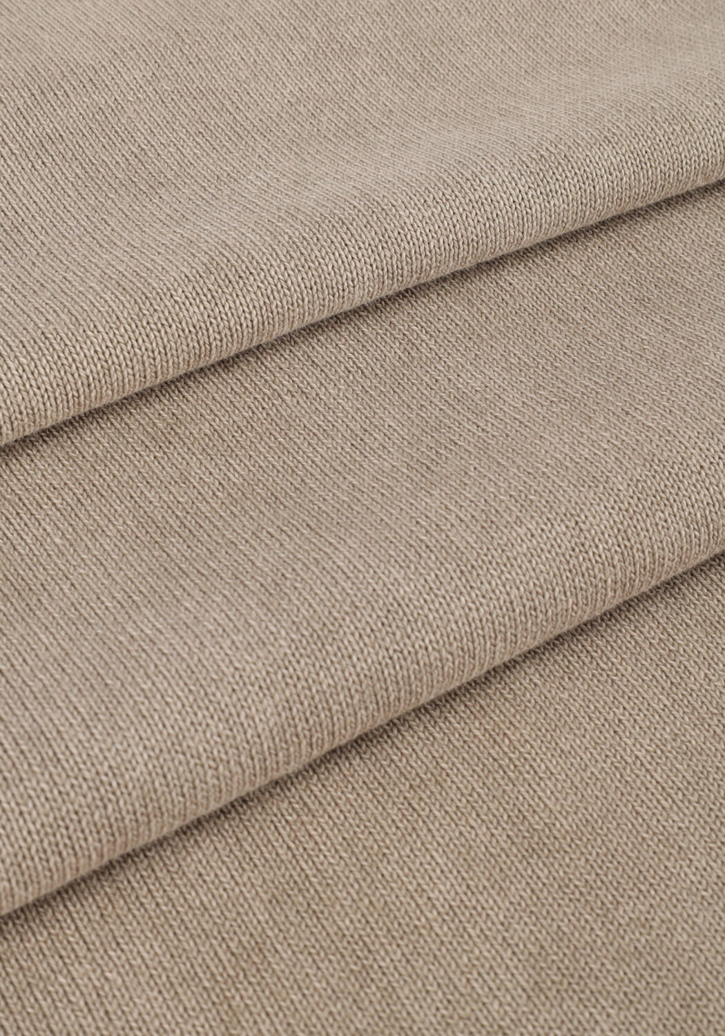 Sand PURE PATH Pullover FLAT KNITTED SHIRT WITH SMALL LOGO ON CHEST - large