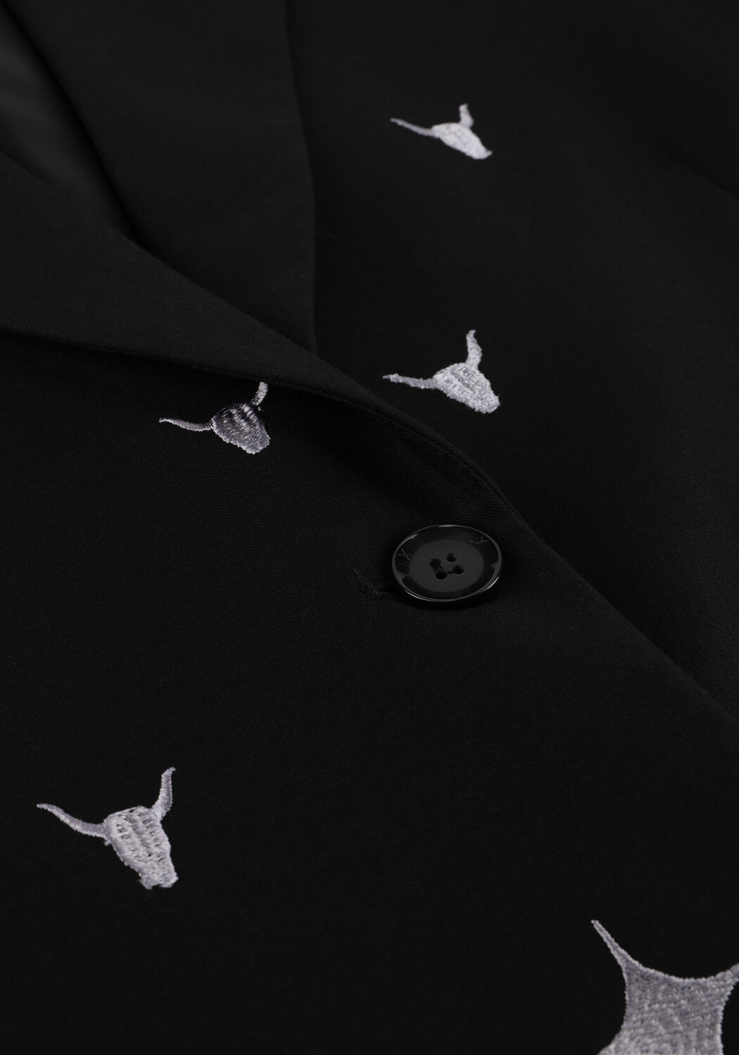 Schwarze ALIX THE LABEL Blazer BULL OVERSIZED BLAZER - large