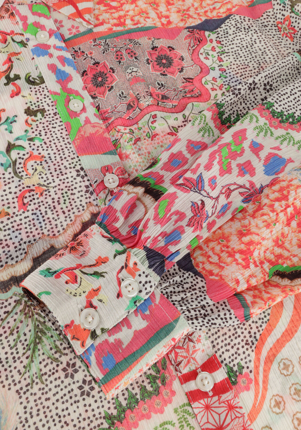 Mehrfarbige/Bunte ALIX THE LABEL Blusen LADIES WOVEN FANCY MIX BLOUSE - large