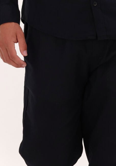Dunkelblau ANERKJENDT Chino AKJULIUS LINEN PANTS - large
