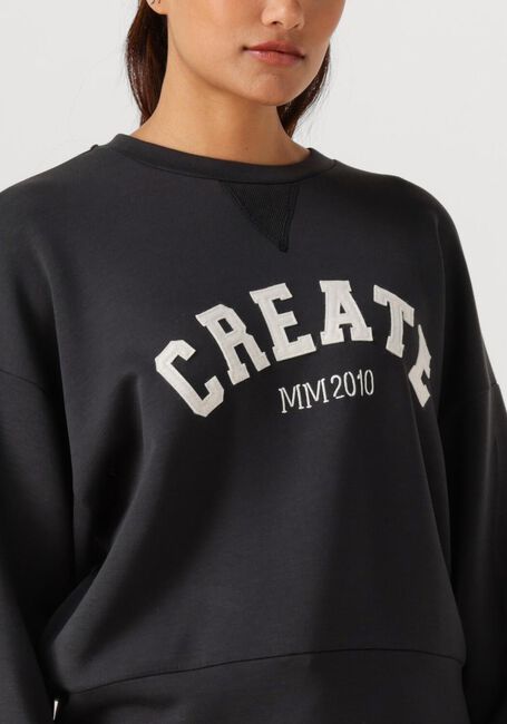 Schwarze MOS MOSH Pullover MMCELLI O-LS SWEATSHIRT - large