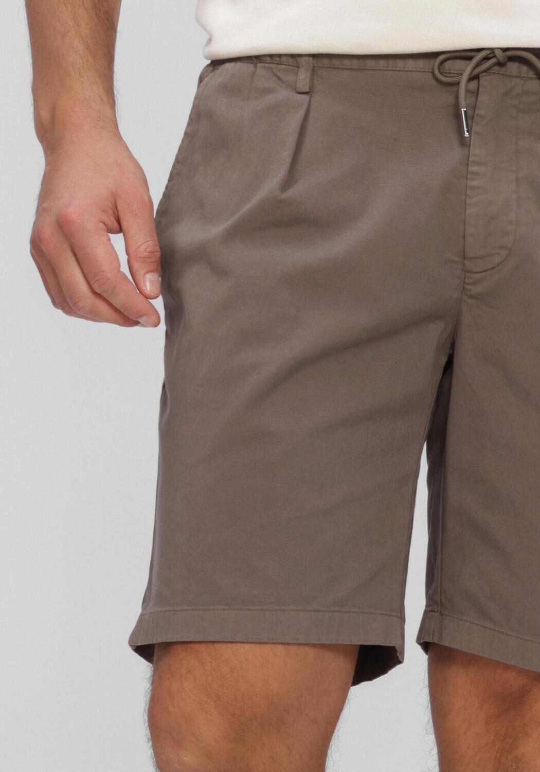 Braune PROFUOMO Kurze Hose SHORT SPRTCORD - large