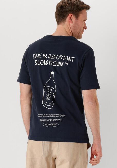 Dunkelblau ANERKJENDT T-shirt AKKIKKI SEASONAL TEE - large