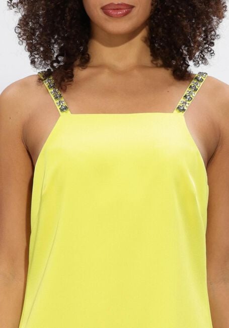 Gelbe TWINSET MILANO Minikleid 261TP2411 - large