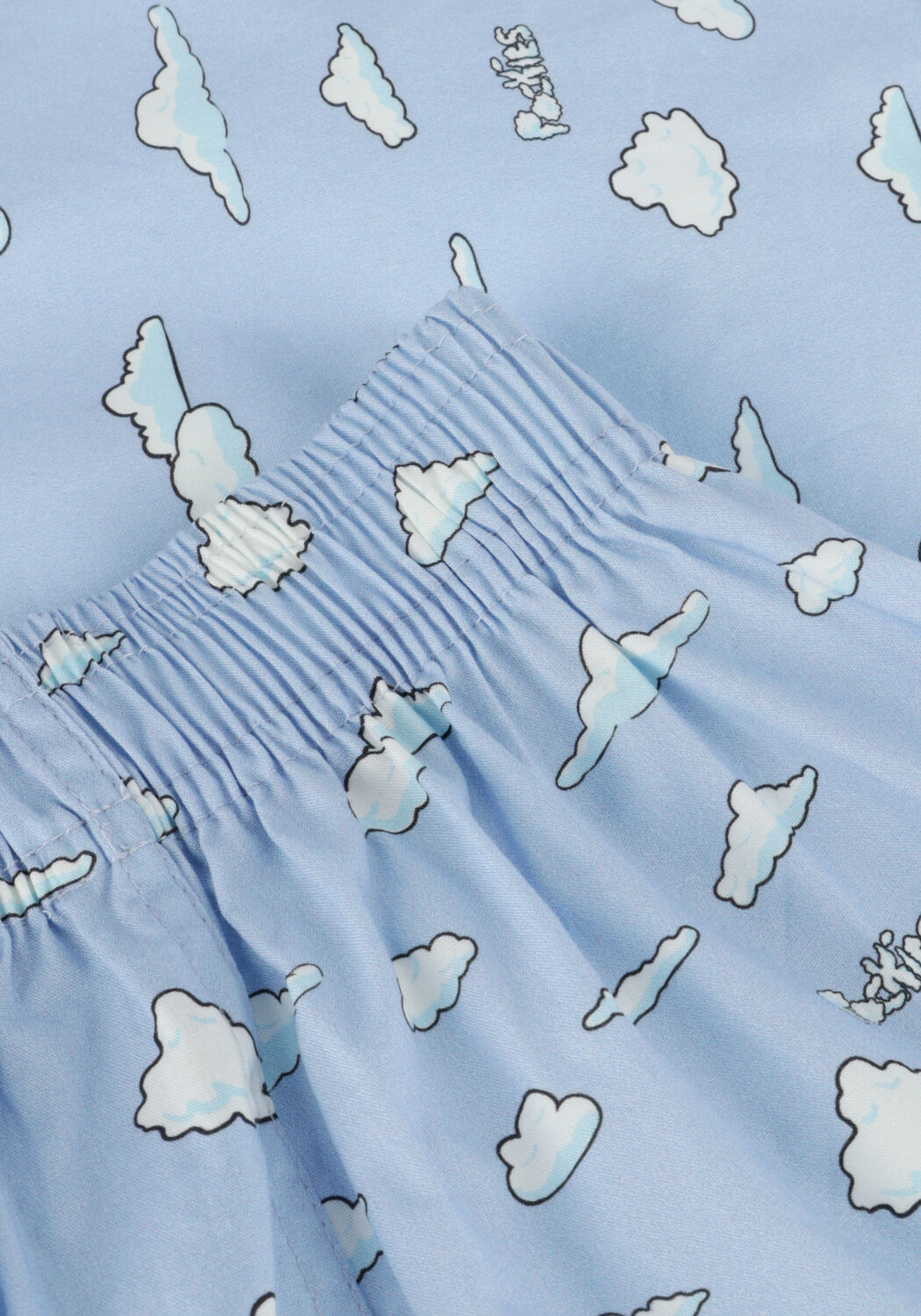 Blaue POCKIES Boxershorts CLOUDS - large