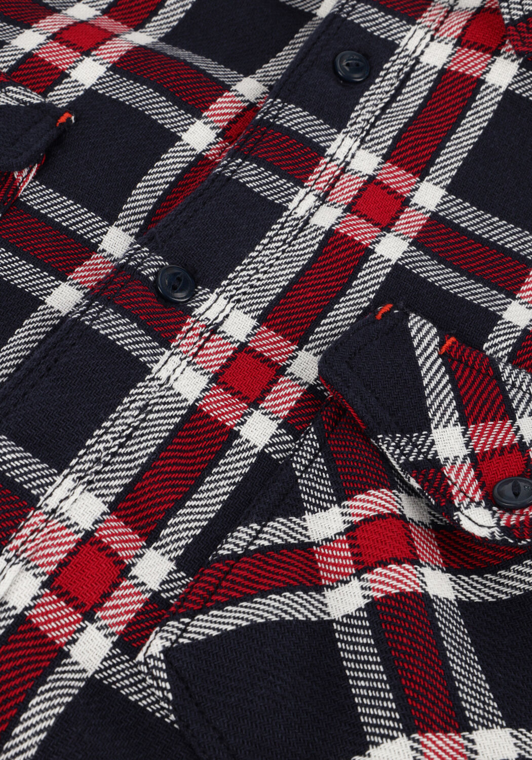 Dunkelblau SCOTCH & SODA Overshirt ARCHIVE DOUBLE FACE TWILL CHECK - large