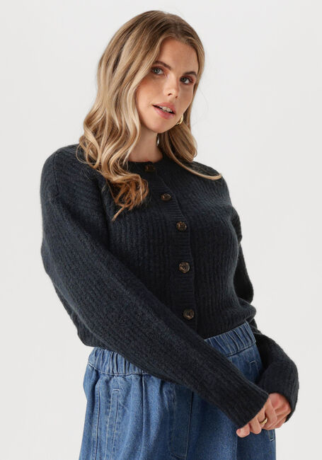 Dunkelblau MSCH COPENHAGEN Strickjacke MSCHGITTEL PEGGY - large