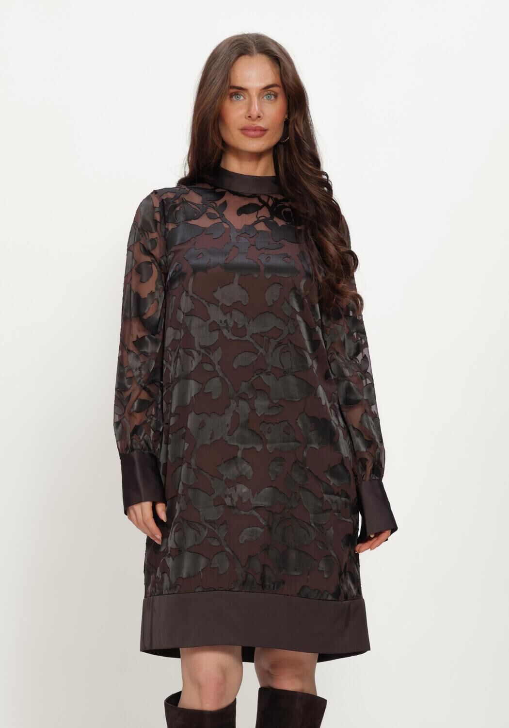 Braune INWEAR Minikleid ORIONIW DRESS - large