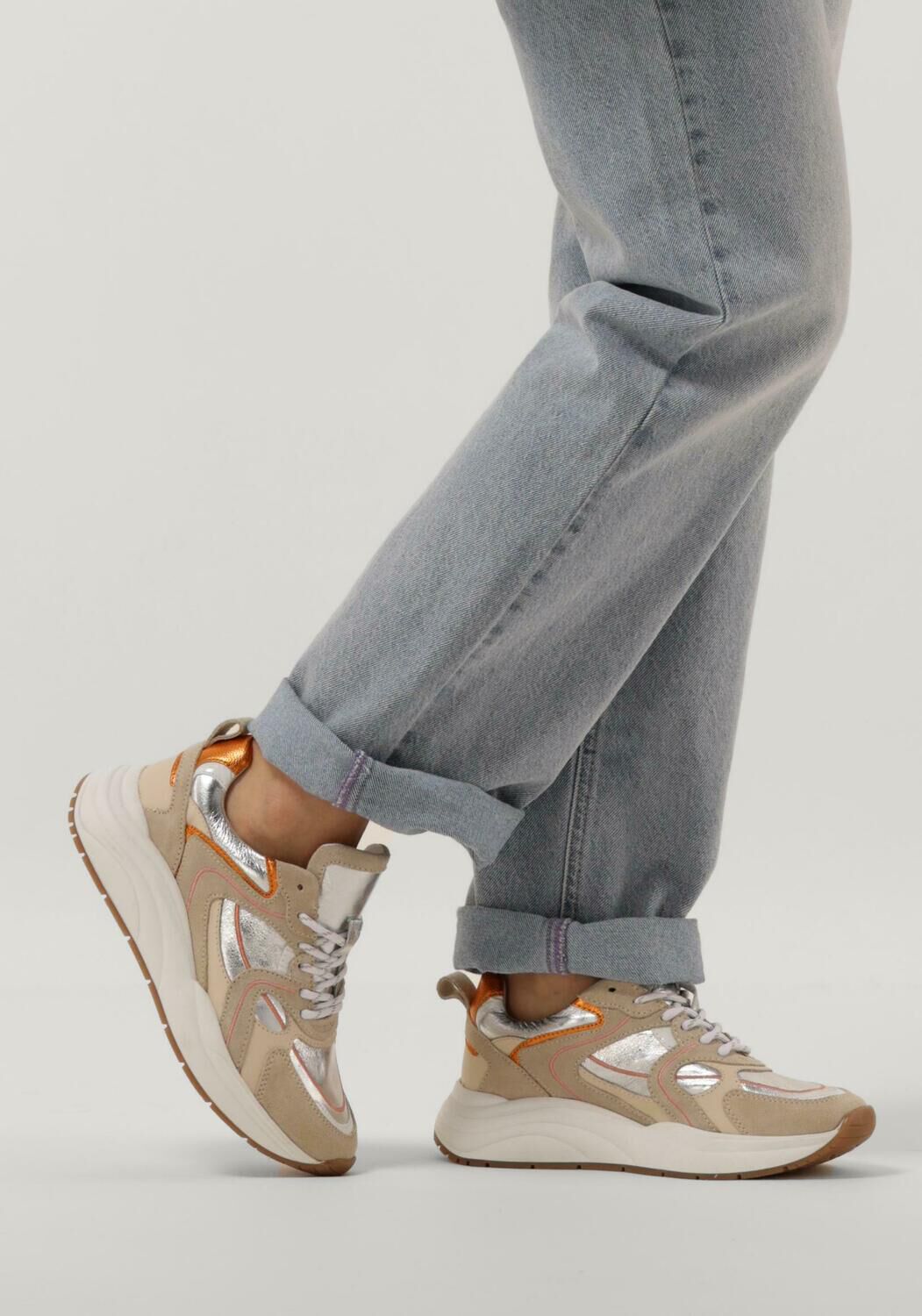 Beige OMODA Sneaker Low CHARU - large