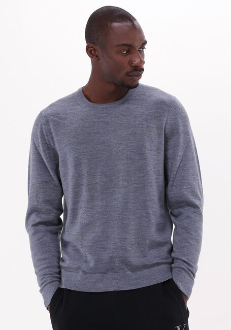 Graue CALVIN KLEIN Sweatshirt SUPERIOR WOOL CREW NECK SWEATER - large