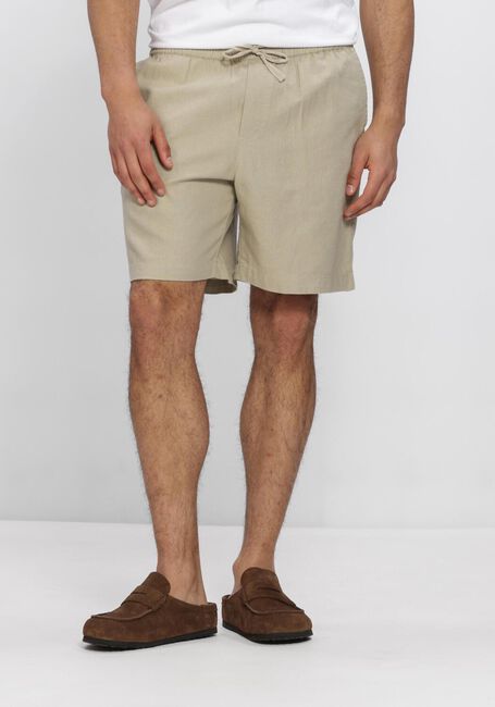 Beige WOODBIRD Kurze Hose WBBOMMY LINEN SHORTS - large