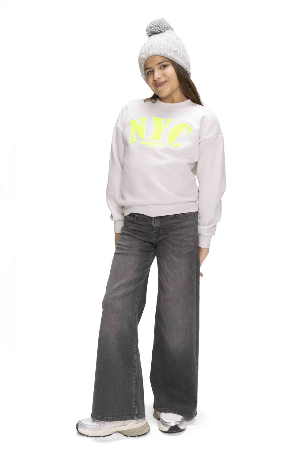 Wei&szlig;e RETOUR Sweatshirt ISOLDE - large