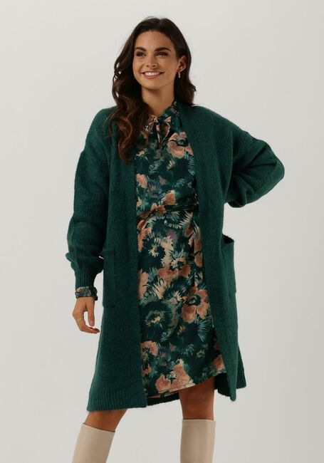 Grüne JANSEN AMSTERDAM Strickjacke KLEA - large