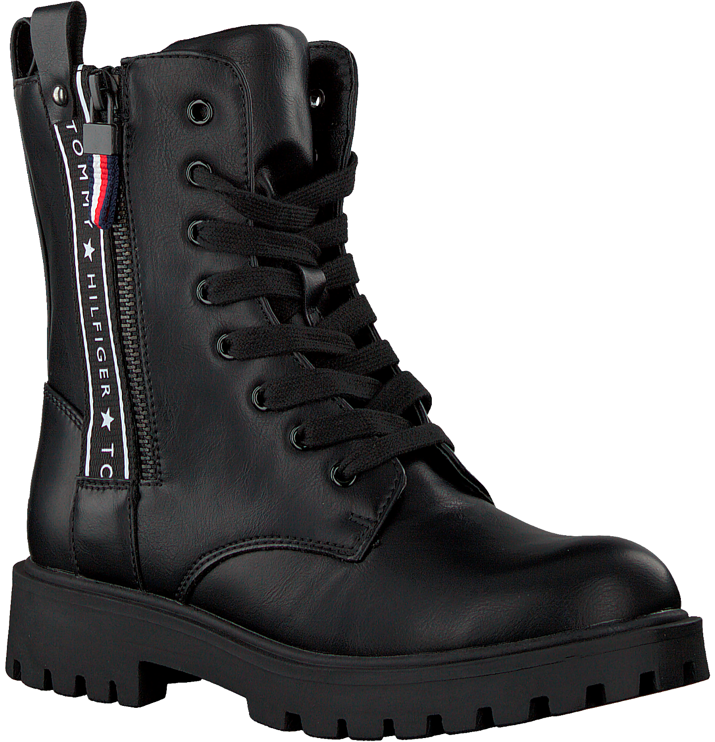 Schwarze tommy hilfiger schuhe clearance