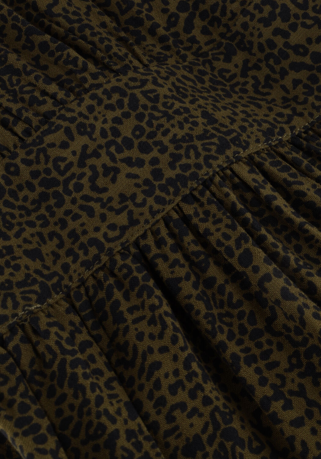 Dunkelgr&uuml;n SCOTCH & SODA Midikleid MIDI WRAP DRESS - large