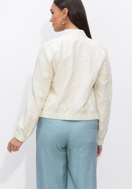 Nicht-gerade weiss JANSEN AMSTERDAM Jack SHANTI JASJE PE 275 BOMBER LONG SLEEVE EMBROIDERY - large
