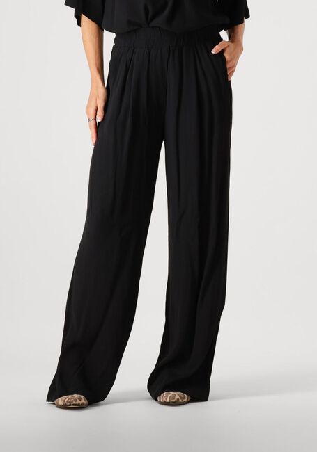 Schwarze BY-BAR Weite Hose BENJI VISCOSE PANTS - large