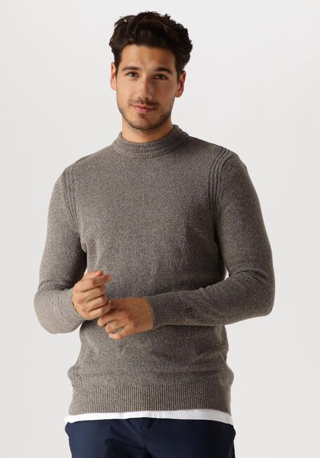 Braune CAST IRON Pullover MOCK NECK REGULAR FIT COTTON MIX - large