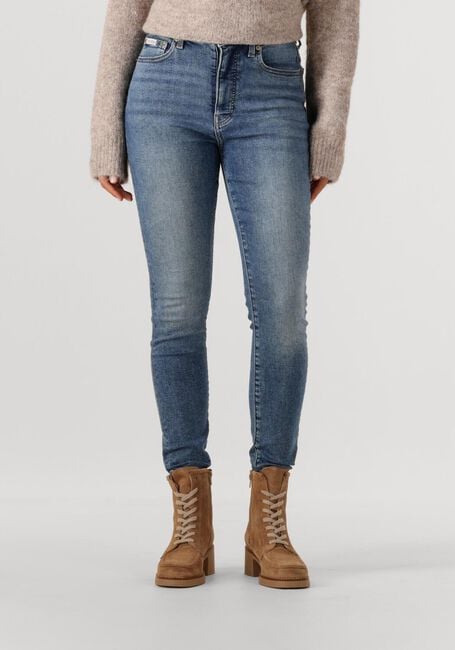 Blaue CALVIN KLEIN Slim fit jeans HIGH RISE SKINNY - large