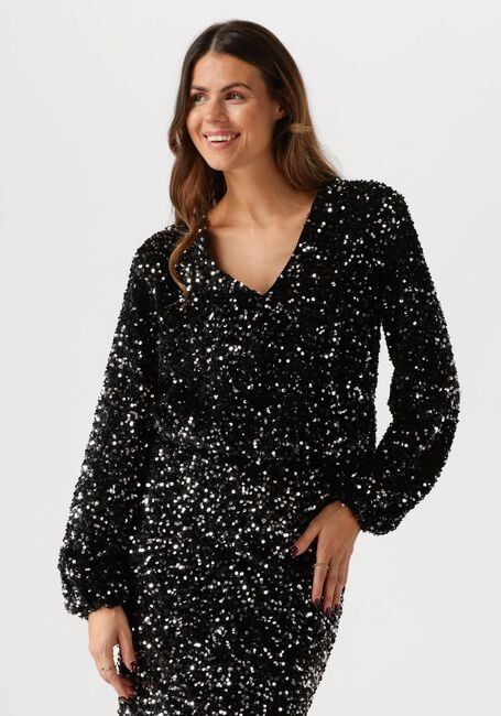 Schwarze AMAYA AMSTERDAM Blusen YARA TOP - large