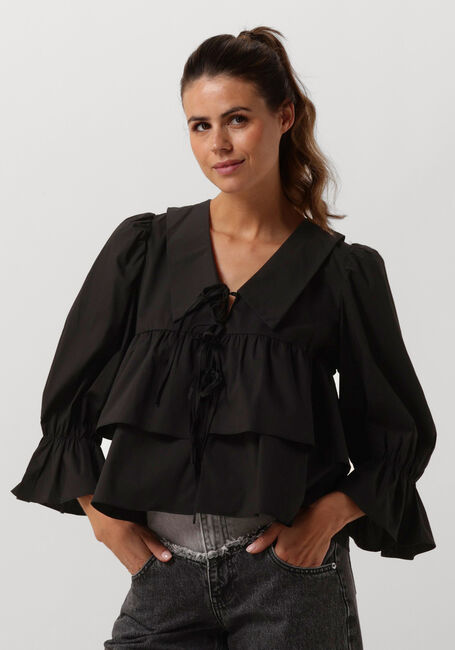 Schwarze CO'COUTURE Blusen CO CRISP COLLOR BLOUSE - large