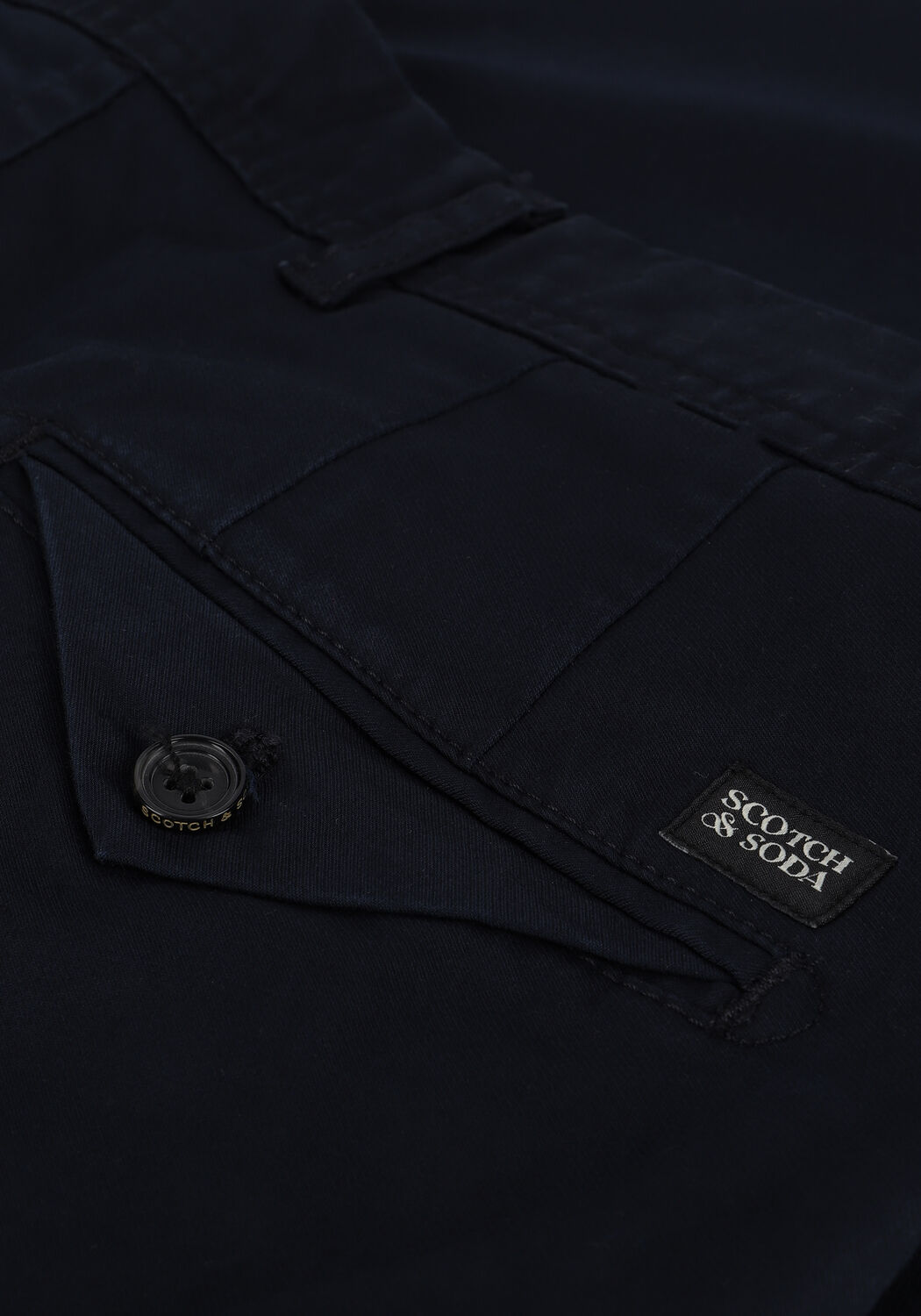 Dunkelblau SCOTCH & SODA Chino STUART REGULAR SLIM-FIT - large