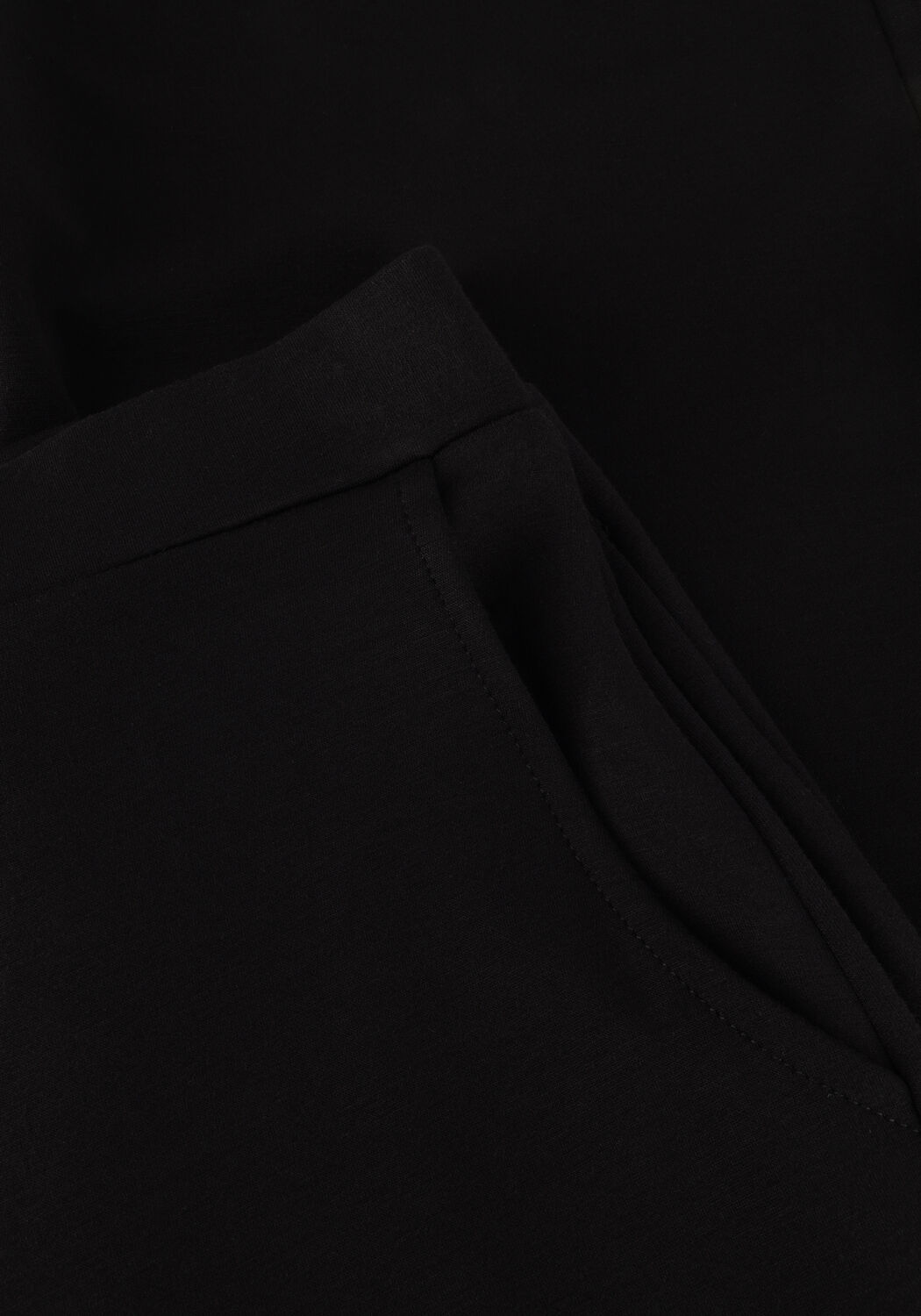 Schwarze ANA ALCAZAR Hose WIDE TROUSERS - large