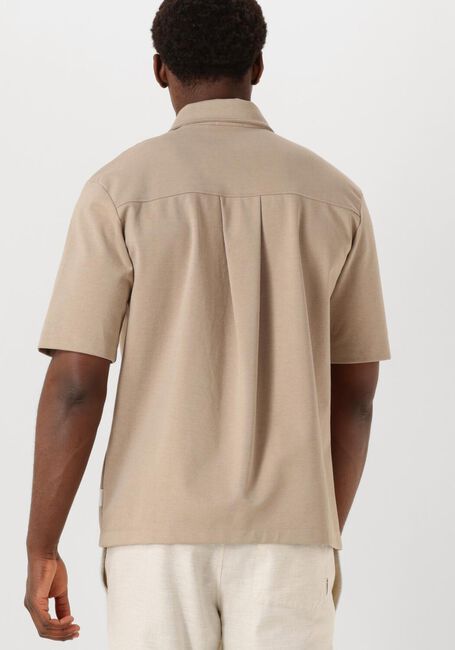 Beige THE GOODPEOPLE Polo-Shirt POST - large