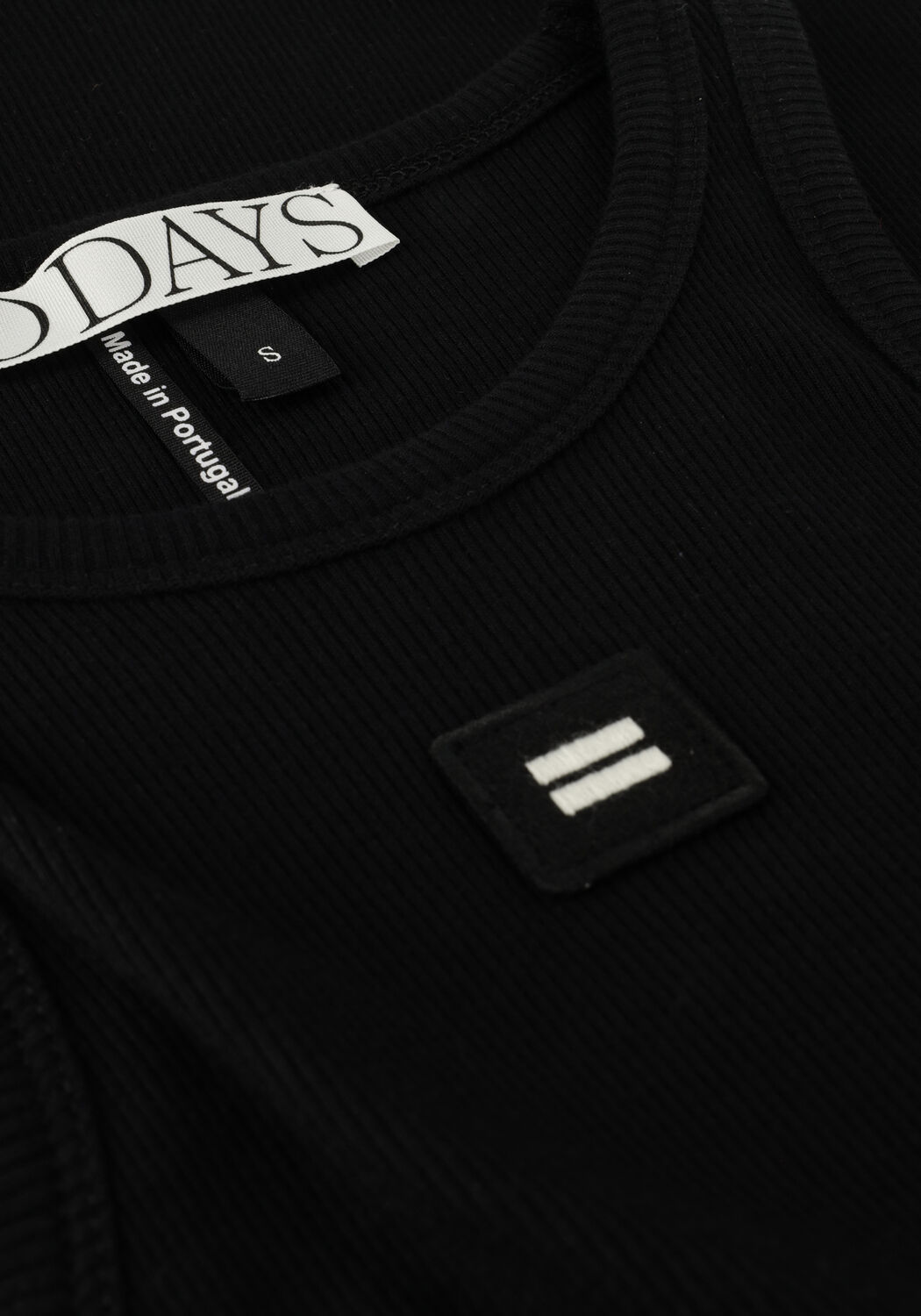 Schwarze 10DAYS Top THE TANK TOP - large