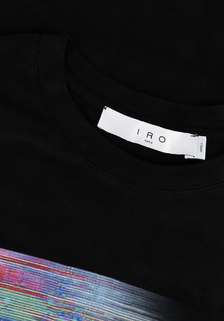 Schwarze IRO T-shirt TELE - large