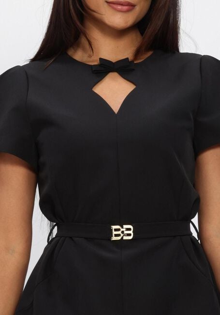 Schwarze BRUUNS BAZAAR Minikleid RUBYSUSBBACELA DRESS - large