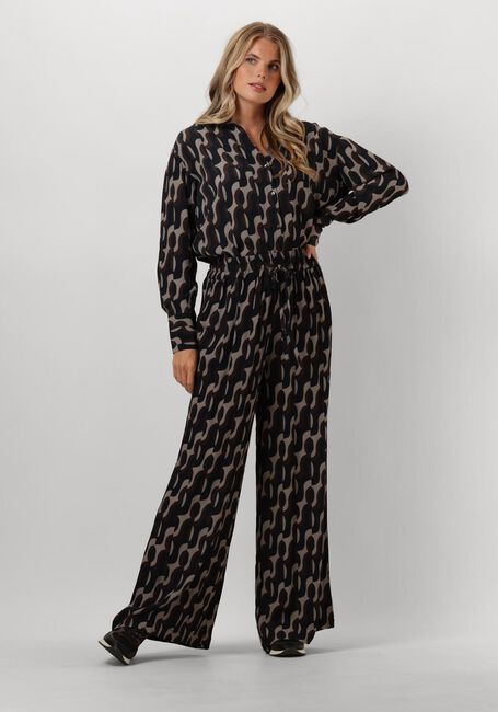 Schwarze NOTRE-V Weite Hose NV-EMMELIE - large