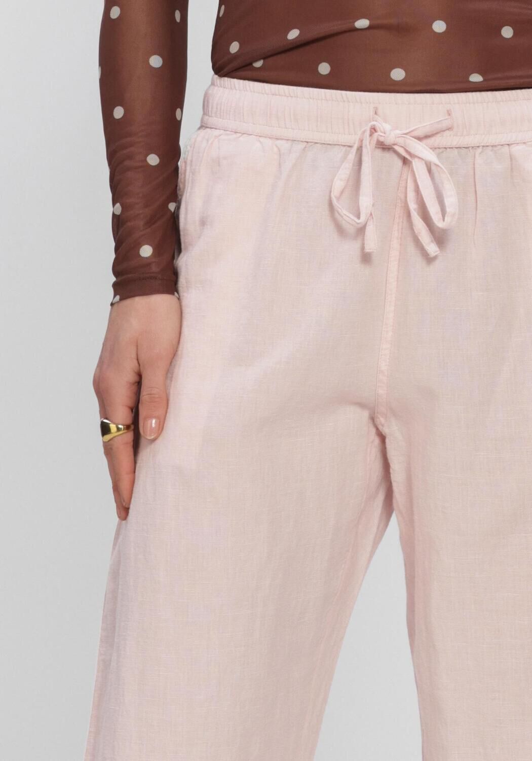 Rosane NEO NOIR Weite Hose SONAR LINEN PANT - large