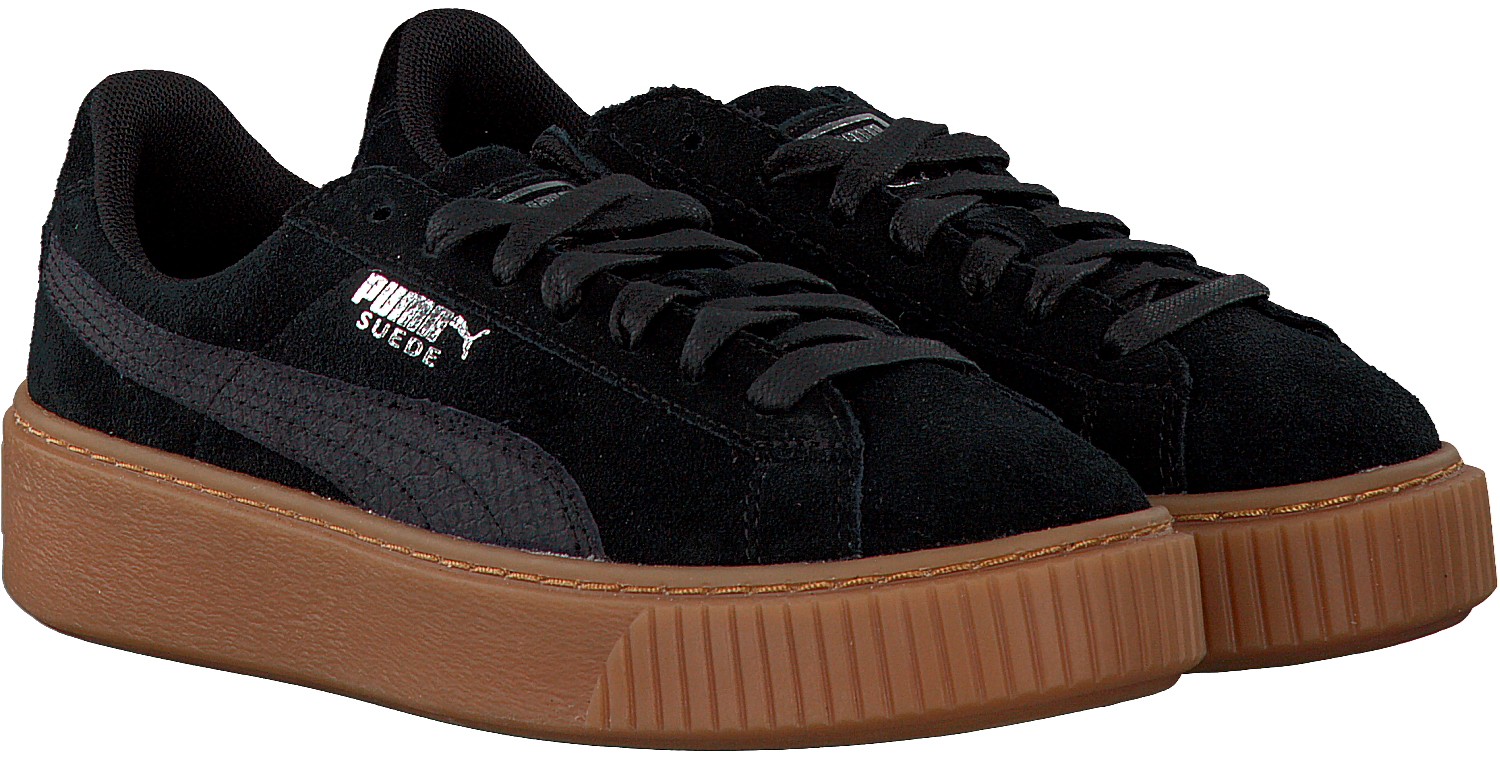 Puma plateau schwarz clearance
