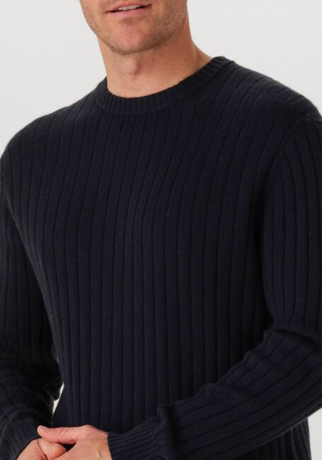 Schwarze PROFUOMO Pullover PULLOVER CREW NECK WOOL BLEND - large