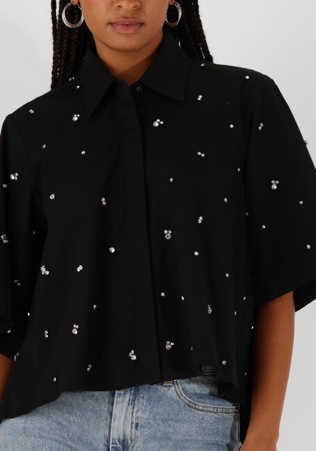 Schwarze EST'SEVEN Blusen ALIJAH BLOUSE - large